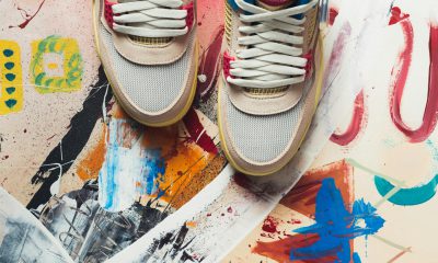 Nike Jordan 4 side view showcasing design elements and colorway